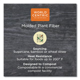 World Centric® Fiber Cup Carriers, 8 oz to 22 oz Cups, Four Cups, Natural, 600/Carton (WORCCFB4LF) Case of 600