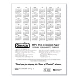House of Doolittle™ Recycled Meeting Note Planner, 11 x 8.5, Black Cover, 12-Month (Jan to Dec): 2026 (HOD583992) Each