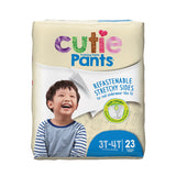 Cutie Pants® Male Toddler Training Pants Size 3T to 4T Disposable Heavy Absorbency (831577_CS) 92/CS