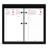 Brownline® Daily Calendar Pad Refill, 6 x 3.5, White/Burgundy/Gray Sheets, 12-Month (Jan to Dec): 2026 (REDC2R) Each