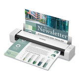 Brother DS-740D Duplex Compact Mobile Document Scanner, 600 dpi Optical Resolution, 1-Sheet Duplex Auto Document Feeder (BRTDS740D) Each