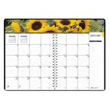 House of Doolittle™ Earthscapes Recycled Weekly/Monthly Planner, Gardens of the World Photography, 10 x 7, Black Cover, 12-Month (Jan-Dec): 2026 (HOD294632) Each