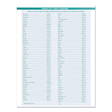 House of Doolittle™ Express Track Recycled Weekly Appointment Book/Monthly Planner, 8 x 5, Black Cover, 13-Month: Jan 2026 to Jan 2027 (HOD29402) Each