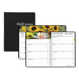House of Doolittle™ Earthscapes Recycled Weekly/Monthly Planner, Gardens of the World Photography, 10 x 7, Black Cover, 12-Month (Jan-Dec): 2026 (HOD294632) Each