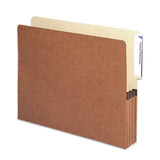 Smead™ Redrope Drop-Front End Tab File Pockets, 3.5" Expansion, Letter Size, Redrope, 10/Box (SMD73624) Pack of 10