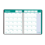 House of Doolittle™ Express Track Recycled Weekly Appointment Book/Monthly Planner, 11 x 8.5, Black Cover, 13-Month: Jan 2026 to Jan 2027 (HOD29602) Each