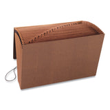 Smead™ TUFF Expanding Wallet, 21 Sections, Elastic Cord Closure, 1/21-Cut Tabs, Legal Size, Redrope (SMD70320) Each