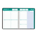 House of Doolittle™ Express Track Recycled Weekly Appointment Book/Monthly Planner, 11 x 8.5, Black Cover, 13-Month: Jan 2026 to Jan 2027 (HOD29602) Each