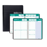 House of Doolittle™ Express Track Recycled Weekly Appointment Book/Monthly Planner, 11 x 8.5, Black Cover, 13-Month: Jan 2026 to Jan 2027 (HOD29602) Each