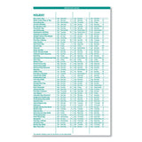 House of Doolittle™ Express Track Recycled Weekly Appointment Book/Monthly Planner, 11 x 8.5, Black Cover, 13-Month: Jan 2026 to Jan 2027 (HOD29602) Each