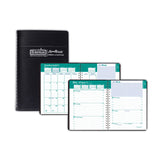 House of Doolittle™ Express Track Recycled Weekly Appointment Book/Monthly Planner, 8 x 5, Black Cover, 13-Month: Jan 2026 to Jan 2027 (HOD29402) Each