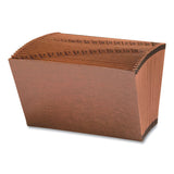 Smead™ TUFF Expanding Open-Top Stadium File, 31 Sections, 1/31-Cut Tabs, Legal Size, Redrope (SMD70469) Each