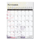 House of Doolittle™ Recycled Wild Flower Wall Calendar, Wild Flowers Artwork, 12 x 16.5, White/Multicolor Sheets, 12-Month (Jan to Dec): 2026 (HOD3462) Each