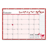 House of Doolittle™ Seasonal Monthly Planner, Illustrated Seasons Artwork, 10 x 7, Light Blue Cover, 12-Month (Jan to Dec): 2026 (HOD23908) Each