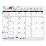House of Doolittle™ Recycled Wild Flower Wall Calendar, Wild Flowers Artwork, 15 x 12, White/Multicolor Sheets, 12-Month (Jan to Dec): 2026 (HOD3469) Each