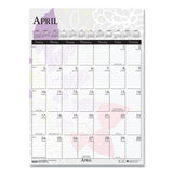 House of Doolittle™ Recycled Wild Flower Wall Calendar, Wild Flowers Artwork, 12 x 16.5, White/Multicolor Sheets, 12-Month (Jan to Dec): 2026 (HOD3462) Each