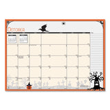 House of Doolittle™ Seasonal Monthly Planner, Illustrated Seasons Artwork, 10 x 7, Light Blue Cover, 12-Month (Jan to Dec): 2026 (HOD23908) Each