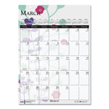 House of Doolittle™ Recycled Wild Flower Wall Calendar, Wild Flowers Artwork, 12 x 16.5, White/Multicolor Sheets, 12-Month (Jan to Dec): 2026 (HOD3462) Each