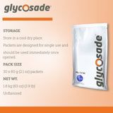 Glycosade® Oral Supplement Unflavored Powder 60 Gram Individual Packet (1137879_EA) 1/EA