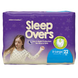 Cuties® Sleep Overs® Unisex Youth Absorbent Underwear Pull On with Tear Away Seams X-Large Disposable Heavy Absorbency (811511_CS) 88/CS