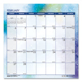 House of Doolittle™ Recycled Cosmos Tent Calendar, Night Sky Artwork, 6 x 6, White/Multicolor Sheets, 12-Month (Jan to Dec): 2026 (HOD3639) Each
