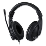 Adesso Xtream H5U Binaural Over The Head Headset with Microphone, Black (ADEXTREAMH5U) Each