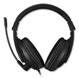Adesso Xtream H5U Binaural Over The Head Headset with Microphone, Black (ADEXTREAMH5U) Each