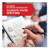 Sharpie® S-Gel™ S-Gel High-Performance Gel Pen, Retractable, Medium 0.7mm, Black Ink, Black Barrel, 36/Pack (SAN2096193) Pack of 36