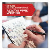 Sharpie® S-Gel™ S-Gel High-Performance Gel Pen, Retractable, Medium 0.7 mm, Blue Ink, Black Barrel, 36/Pack (SAN2096176) Pack of 36