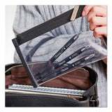 Sharpie® S-Gel™ S-Gel High-Performance Gel Pen, Retractable, Fine 0.5 mm, Black Ink, Black Barrel, Dozen (SAN2096145) Box of 12