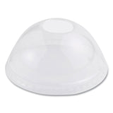 World Centric® PLA Clear Cold Cup Lids, Dome Lid, Fits 9 oz to 24 oz Cups, 1,000/Carton (WORCPLCS12D) Case of 1000