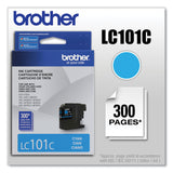 Brother LC101C Innobella Ink, 300 Page-Yield, Cyan (BRTLC101C) Each