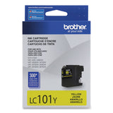 Brother LC101Y Innobella Ink, 300 Page-Yield, Yellow (BRTLC101Y) Each