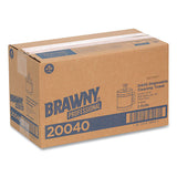 Brawny® Professional D400 Disposable Cleaning Towel System, 9.9 x 13, Orange, 200 Sheets/Roll with Plastic Bucket (GPC20040EA) Each