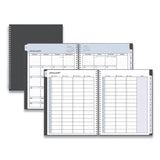 Blue Sky® Passages Appointment Planner, 11 x 8.5, Charcoal Cover, 12-Month (Jan to Dec): 2026 (BLS100009) Each