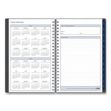 Blue Sky® Passages Weekly/Monthly Planner, 8 x 5, Charcoal Cover, 12-Month (Jan to Dec): 2026 (BLS100010) Each