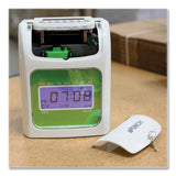 uPunch™ HN1500 Electronic Non-Calculating Time Clock Bundle, LCD Display, Beige/Green (PPZHN1500) Each