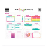 The Happy Planner® Productivity Multi Accessory Pack, 20 Double-Sided Pre-Punched Cards, 20 Half-Sheet Stickers, 3 Sticky Note Pads (THLPLMP02) Each