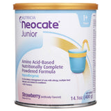 Neocate® Junior with Prebiotics Pediatric Oral Supplement Strawberry Flavor 14.1 oz. Can Powder Amino Acid Food Allergies (873510_EA) 1/EA