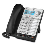 AT&T ML17928 Two-Line Corded Speakerphone, Black/Silver (ATTML17928) Each