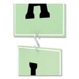 deflecto® S Hooks, Metal, Silver, 50/Pack (DEF20013)