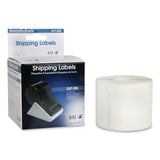 Seiko SLP-SRL Self-Adhesive Wide Shipping Labels, 2.12" x 4", White, 220 Labels/Roll (SKPSLPSRL) 1 Roll