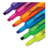 Sharpie® Tank Style Highlighters, Assorted Ink Colors, Chisel Tip, Assorted Barrel Colors, Dozen (SAN25145) 12 ST