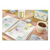 Post-it® Notes Original Pads in Beachside Cafe Collection Colors, 1.38" x 1.88", 100 Sheets/Pad, 12 Pads/Pack (MMM653AST) Pack of 12