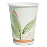 SOLO® Bare Eco-Forward Recycled Content PCF Paper Hot Cups, 12 oz, Green/White/Beige, 1,000/Carton (SCC412RCN)
