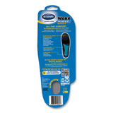 Dr. Scholl's® Comfort and Energy Work Massaging Gel Insoles, Women Sizes 6 to 11, Black/Blue, Pair (DSC59064) 1 Pair