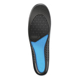 Dr. Scholl's® Comfort and Energy Work Massaging Gel Insoles, Men Sizes 8 to 14, Black/Blue, Pair (DSC59062) 1 Pair