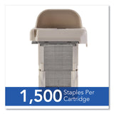 Swingline® Desktop Electric Stapler Cartridge, 0.25" Leg, 0.5" Crown, Steel, 1,500/Cartridge, 2 Cartridges/Box, 3000/Box (SWI50051) Each