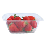World Centric® PLA Rectangular Deli Containers, 32 oz, 6.1 x 7.6 x 2.8, Clear, Plastic, 600/Carton (WORRDCS32) Case of 600