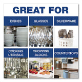 Clean Quick® Clean Quick Broad Range Quaternary Sanitizer, Sweet Scent, 1 gal Closed-Loop Plastic Jug, 3/Carton (PPL07534) Case of 3